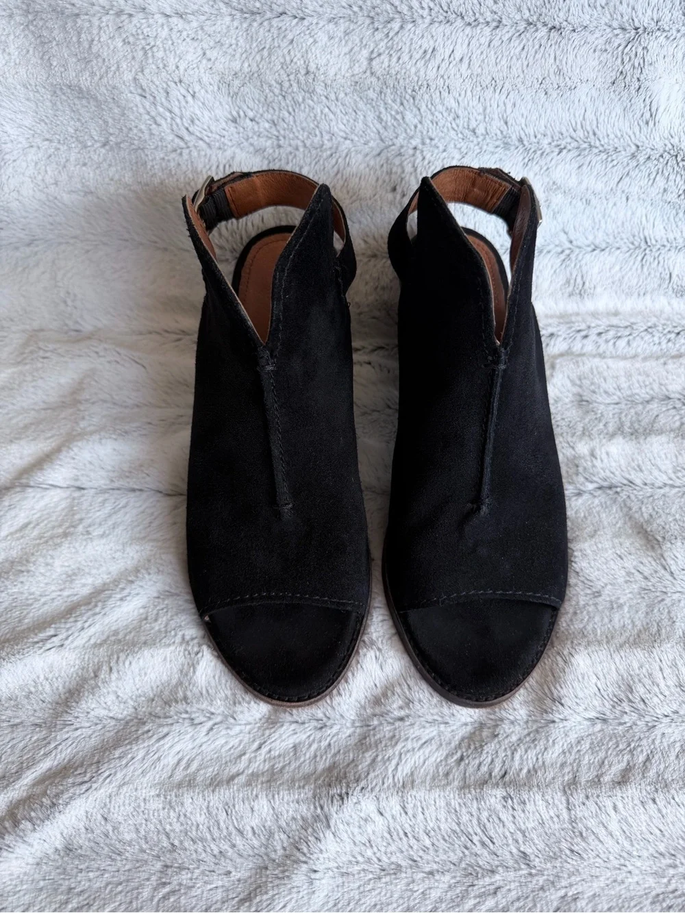 FRYE Courtney sling block heel sandal/ boot